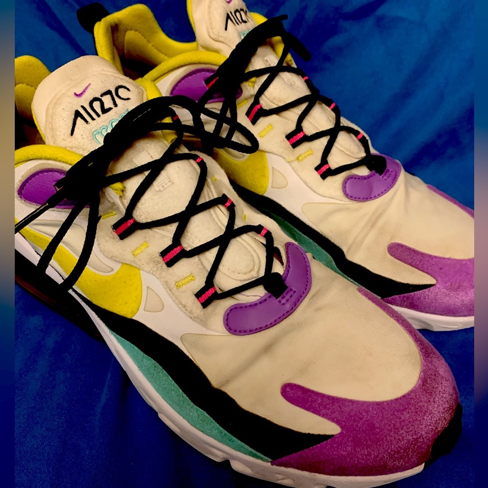 Nike Air Max 270 React Geometric Art